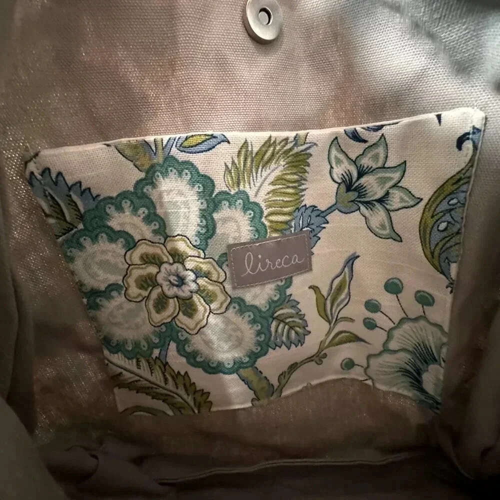 Lireca Medium Floral Print One Handle Hobo Bag